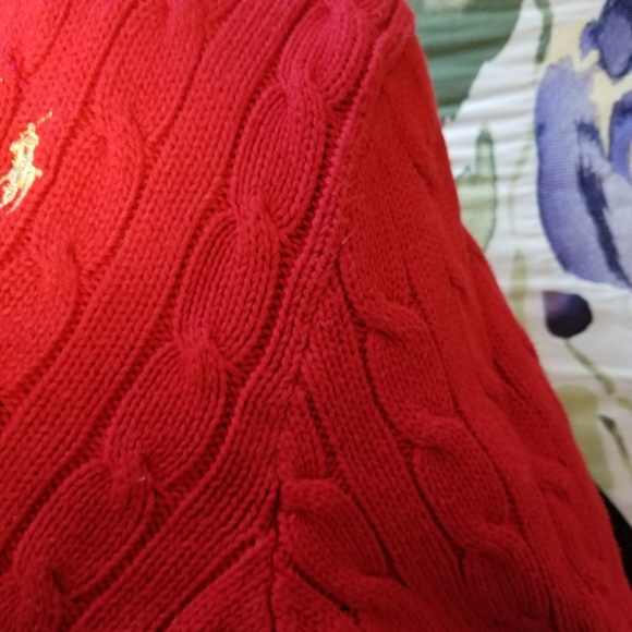 Ralph Lauren red sweater - Picture 3 of 7